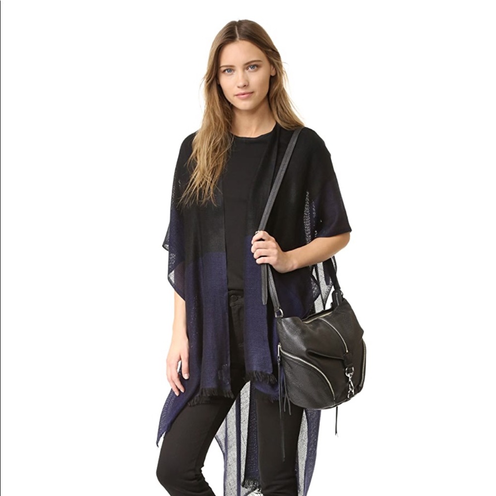 Rebecca Minkoff Julian Messenger bag black leather